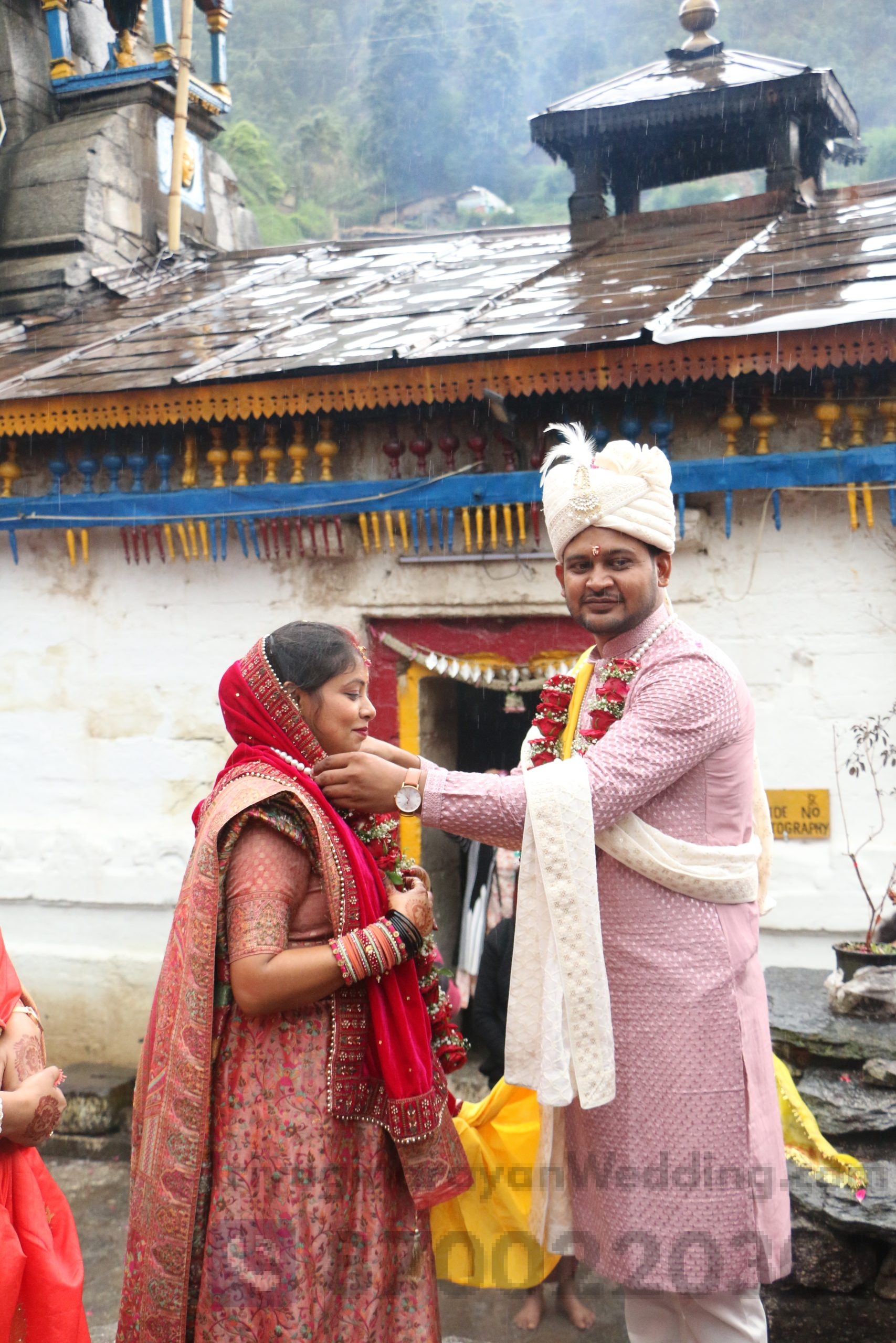 Triyuginarayan Temple wedding 