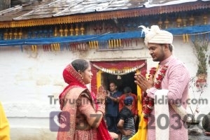 Triyuginarayan Temple wedding