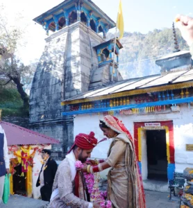 Triyuginarayan Temple Wedding Decoration