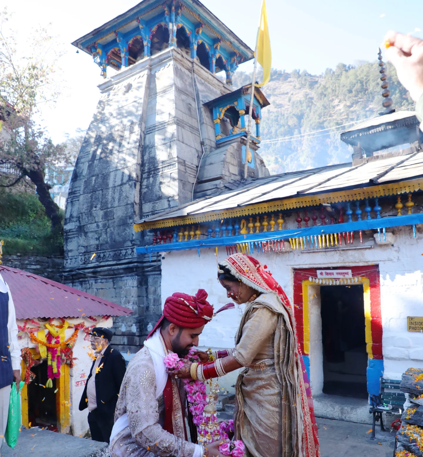 Triyuginarayan Temple Wedding Decoration